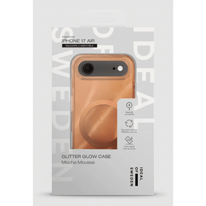 iDeal of Sweden Clear Case MagSafe for iPhone 17 Air, Mocha Mousse