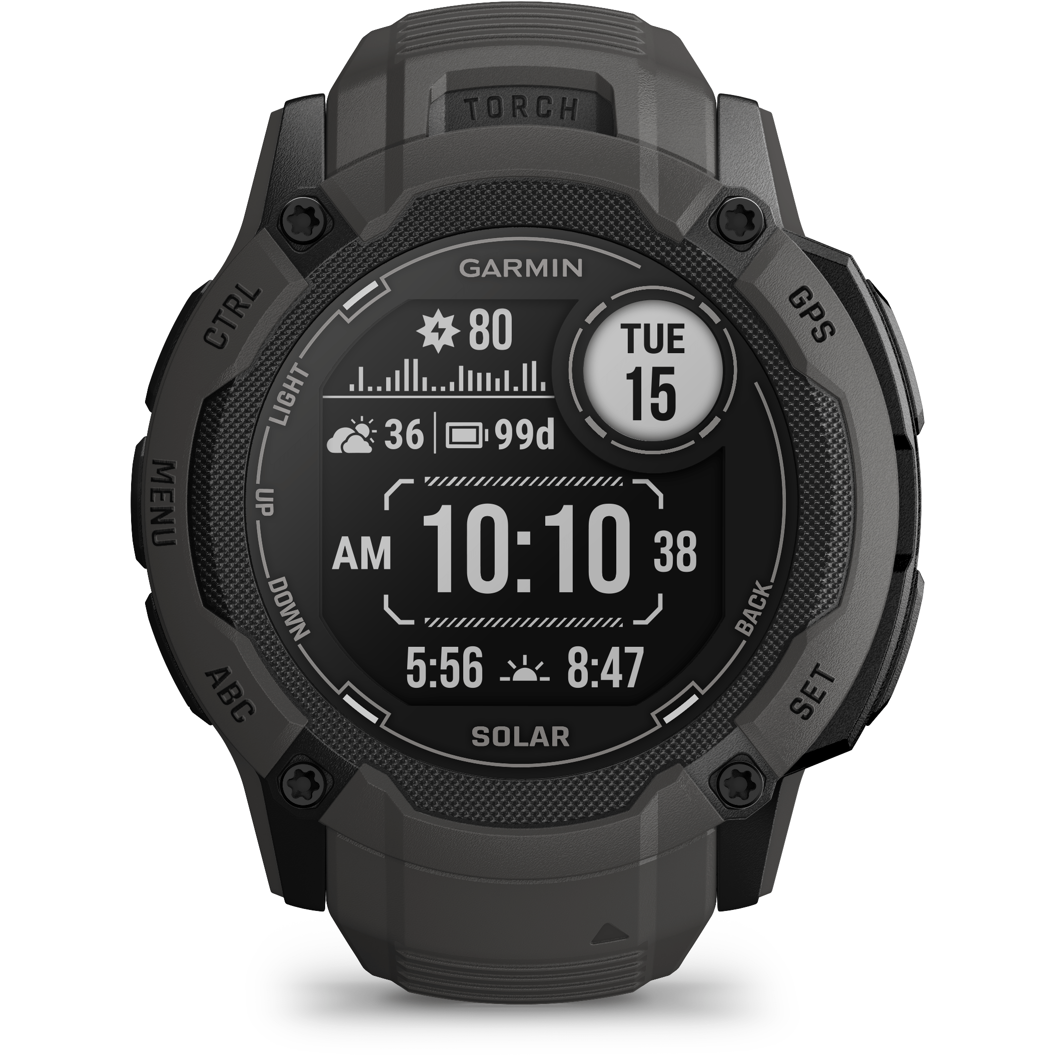 Garmin Instinct 2X Solar Graphite Gray