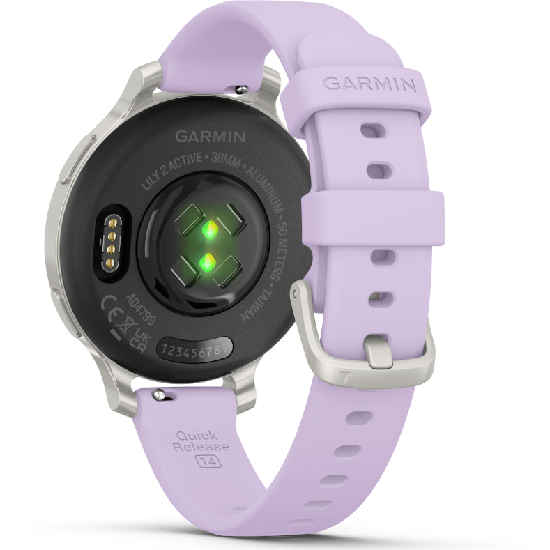 Garmin Lily 2 Active Smartwatch, Silver