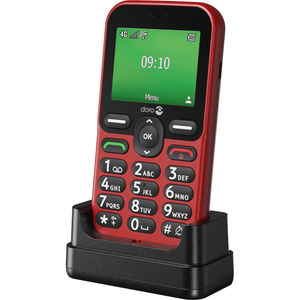 Doro Leva E11 Basic Phone, Red