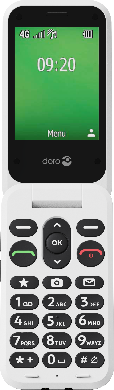 Doro Leva E21, Black/White