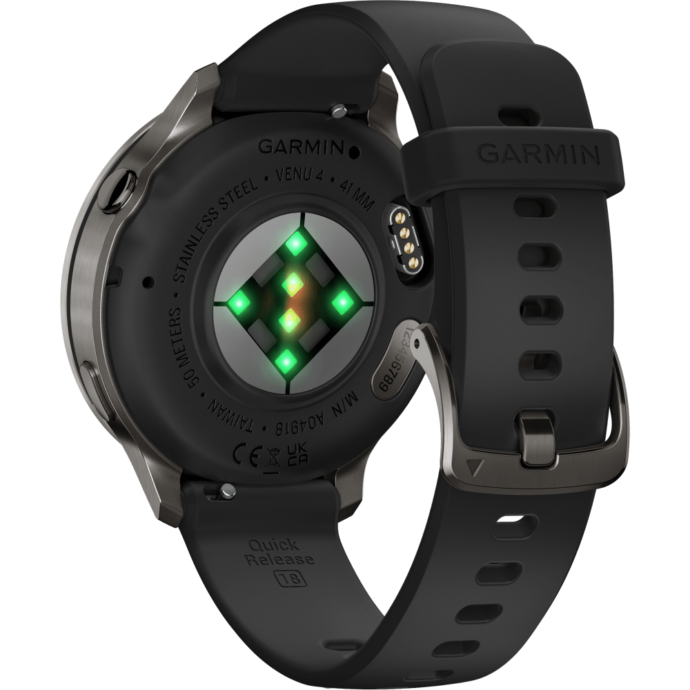 Garmin Venu 4 Smartwatch, 41 mm, Black