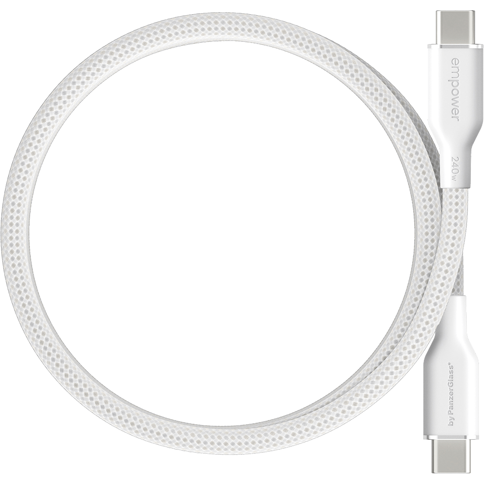 Empower Magnetic USB-C to USB-C Cable 1.5M White