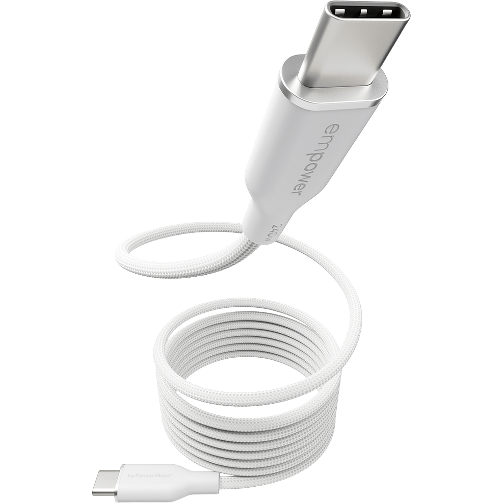 Empower Magnetic USB-C to USB-C Cable 1.5M White