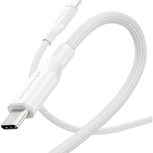 Empower by PanzerGlass Racing 240W USB-C to USB-C Cable USB 2.0, 2M, Silver White
