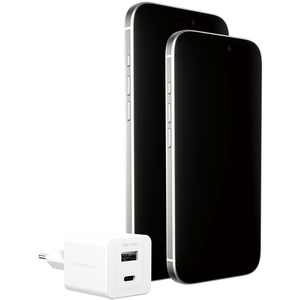 Empower Turbo 35W Charger USB-C + USB-A White