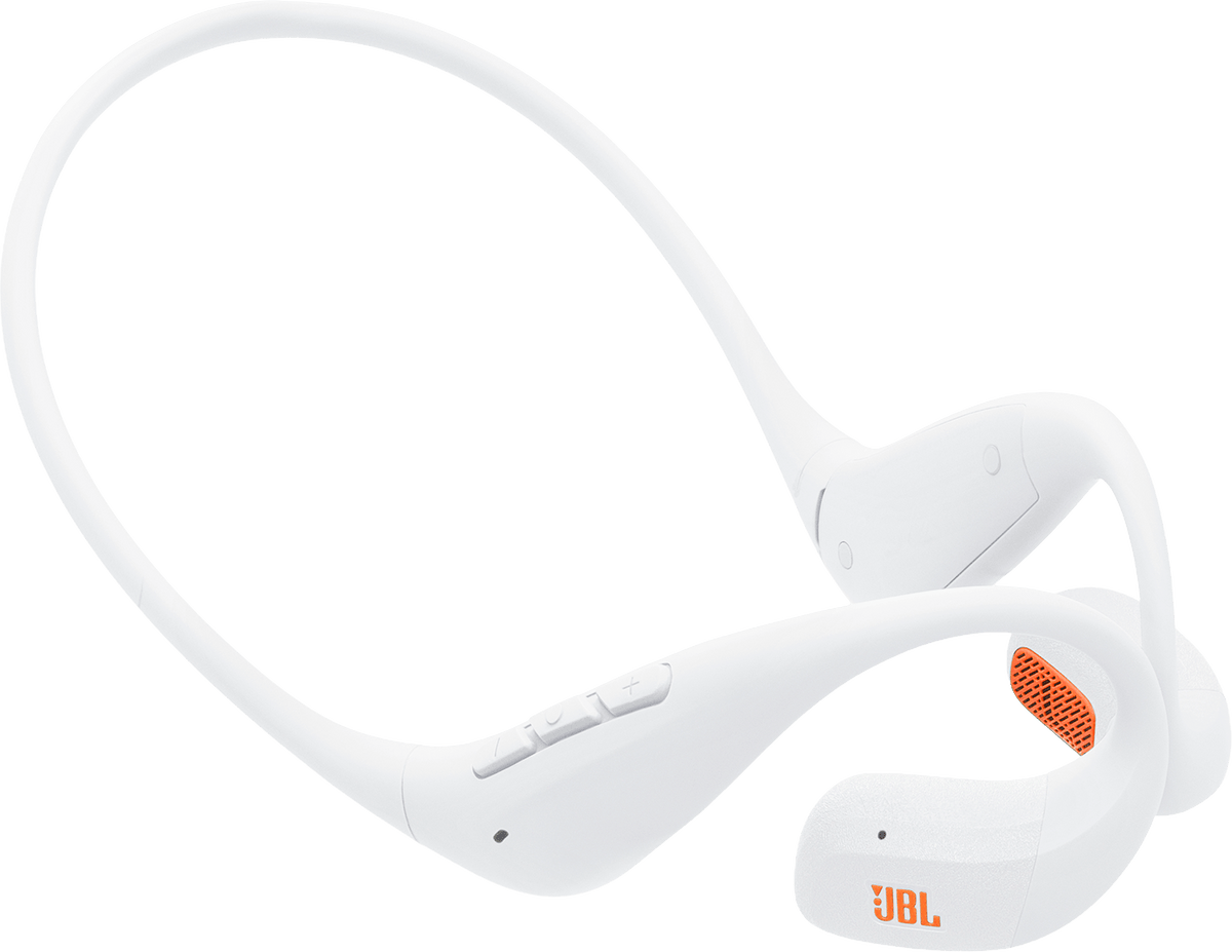 JBL Endurance Pace Open-Ear Wireless Sports Headphones, White