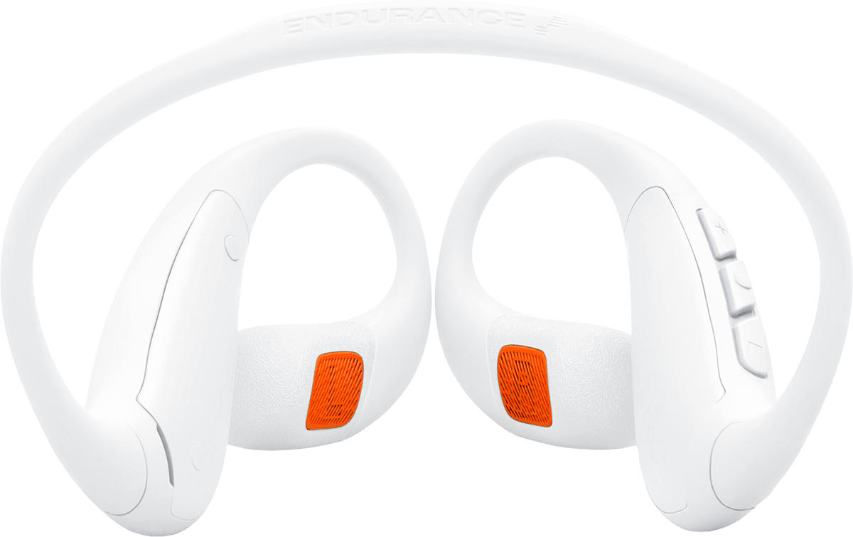 JBL Endurance Pace Open-Ear Wireless Sports Headphones, White