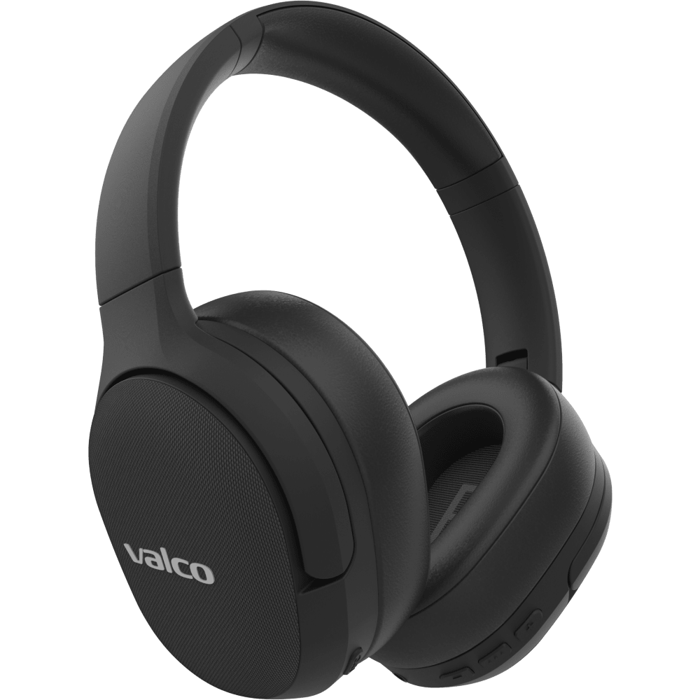 Valco VMK25.2 Noise-Cancelling Headphones, Black