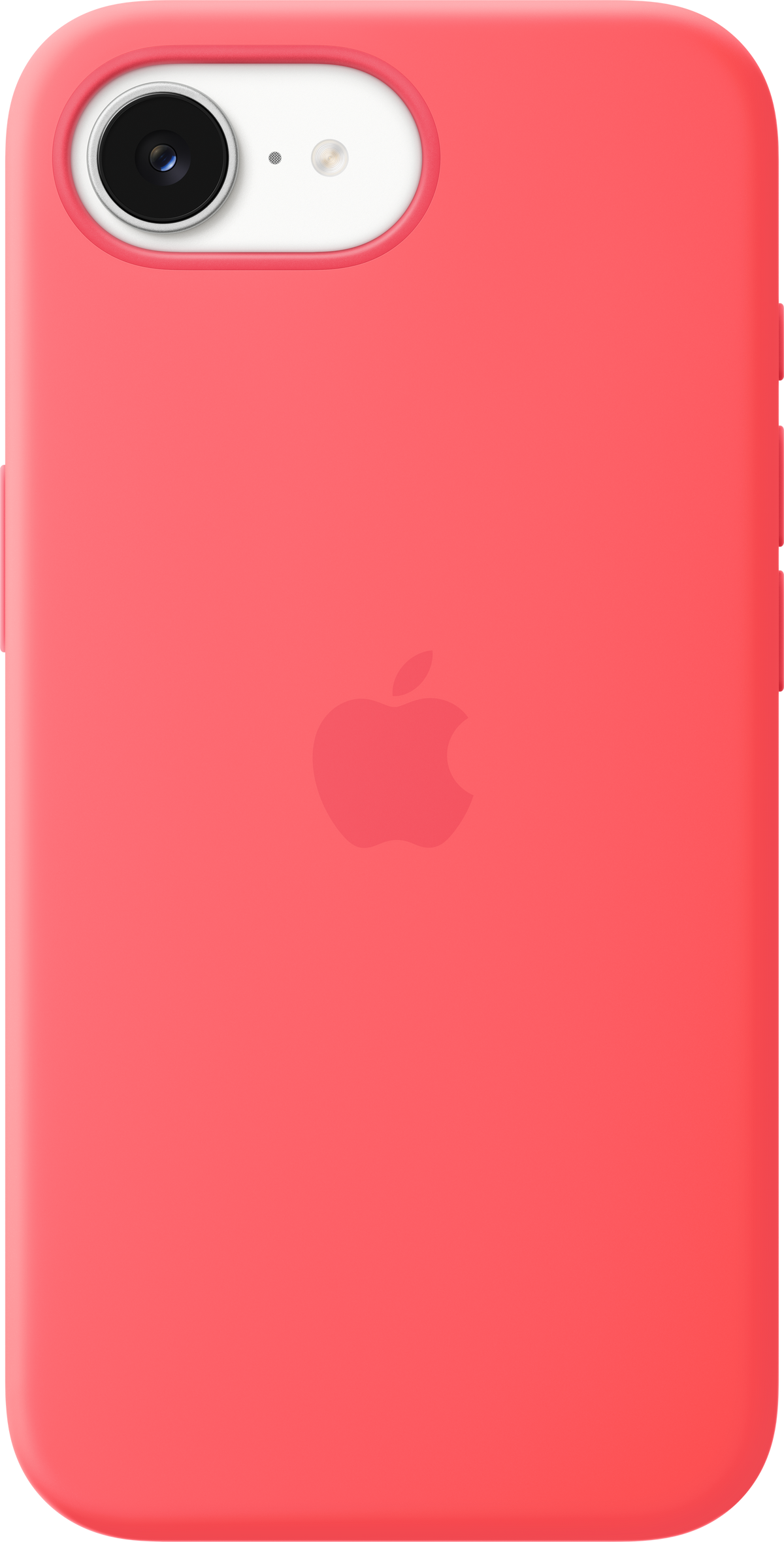 Apple iPhone 17e Silicone Case with MagSafe, Bright Guava