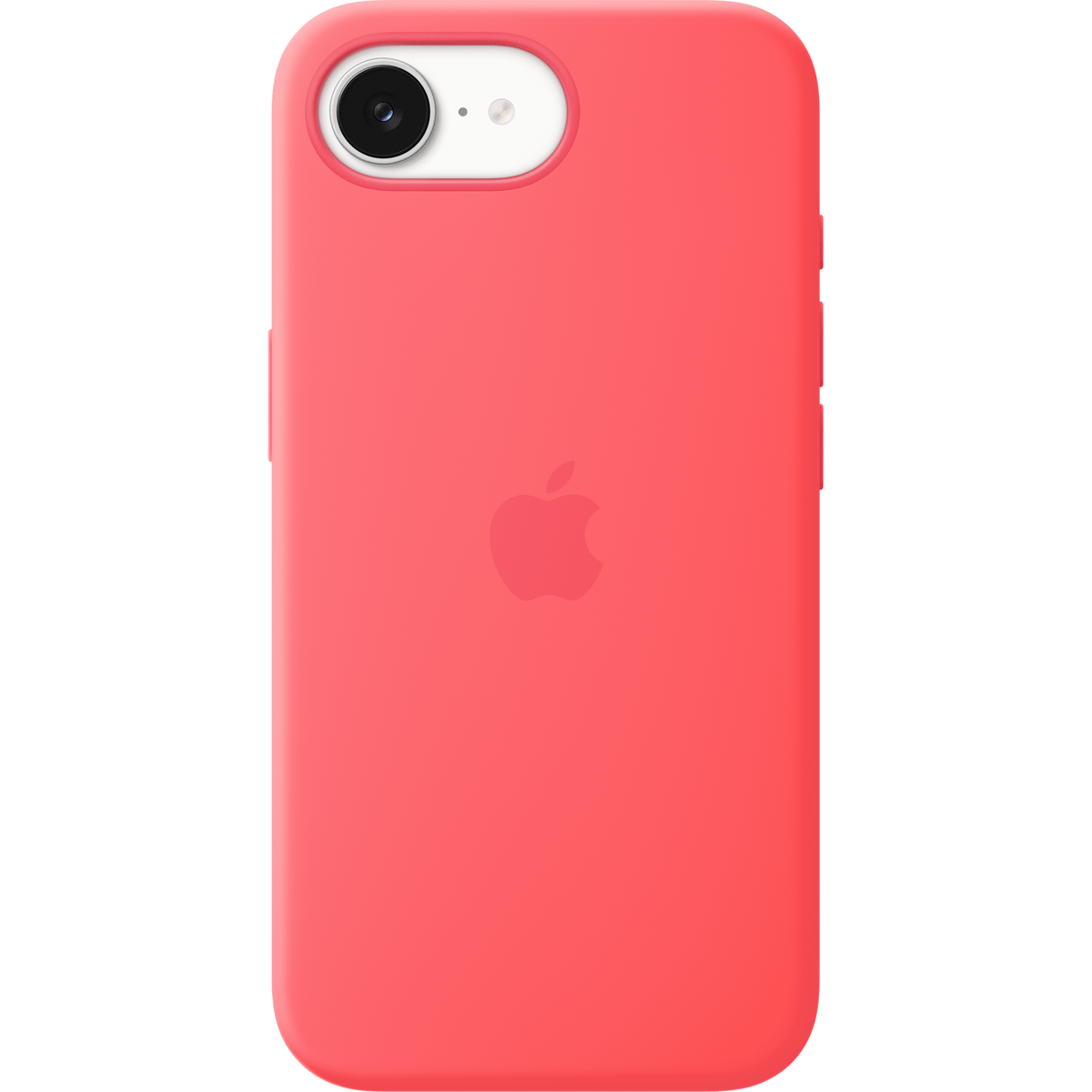 Apple iPhone 17e Silicone Case with MagSafe, Bright Guava