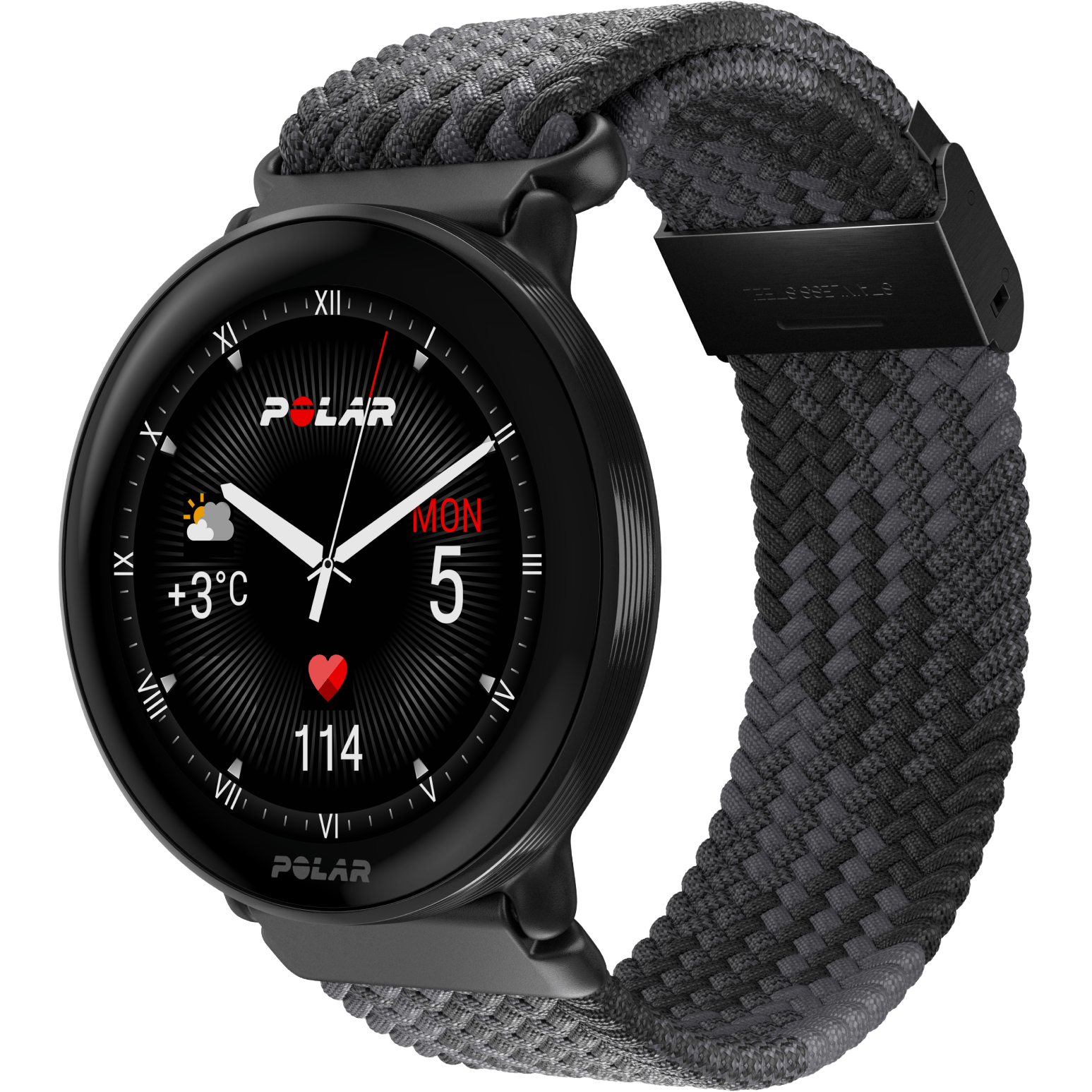 POLAR IGNITE 3 BLK/BLK S-L