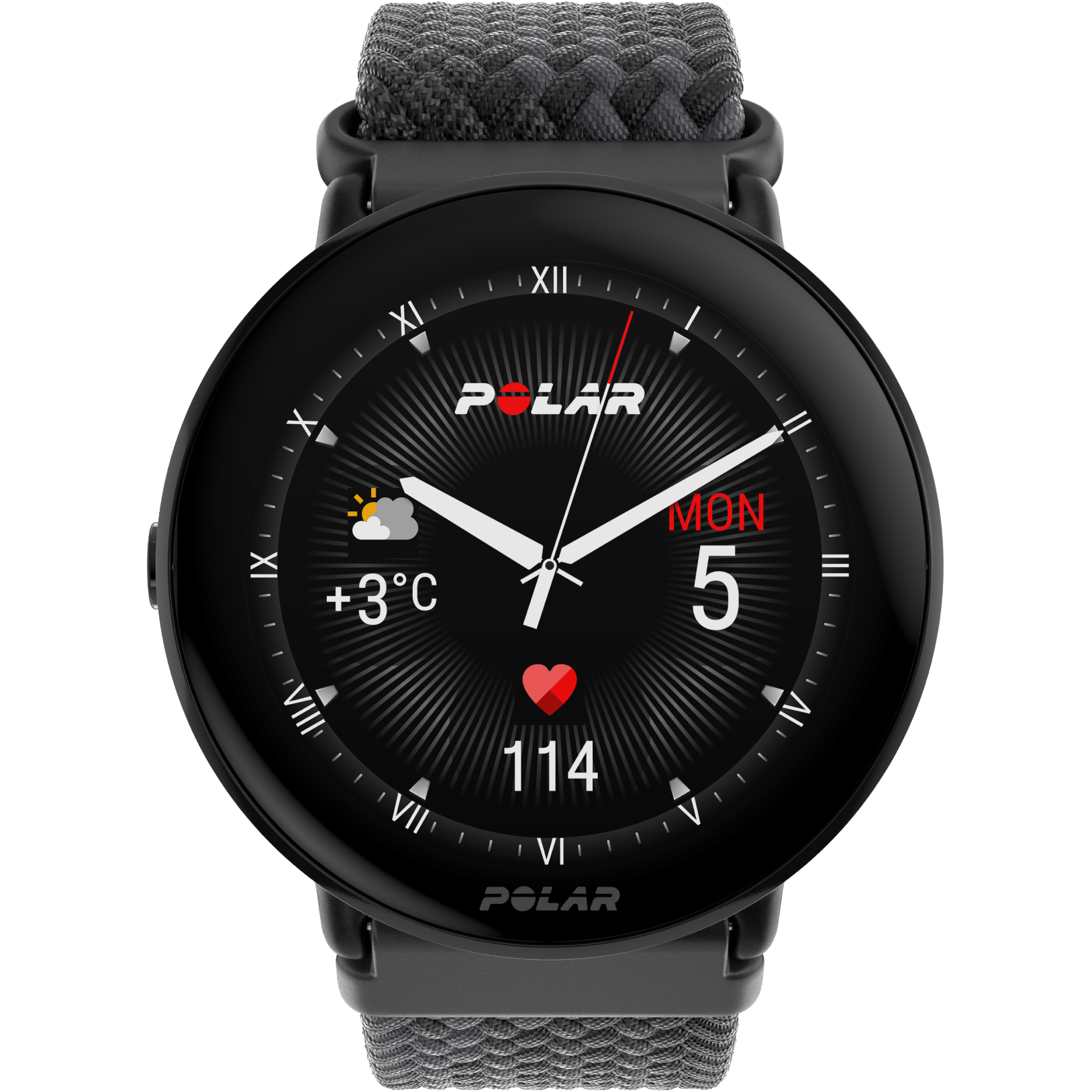 POLAR IGNITE 3 BLK/BLK S-L