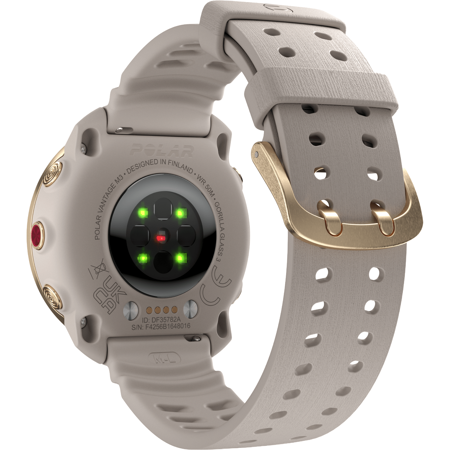 POLAR VANTAGE M3 GREIGE/GOLD S-L