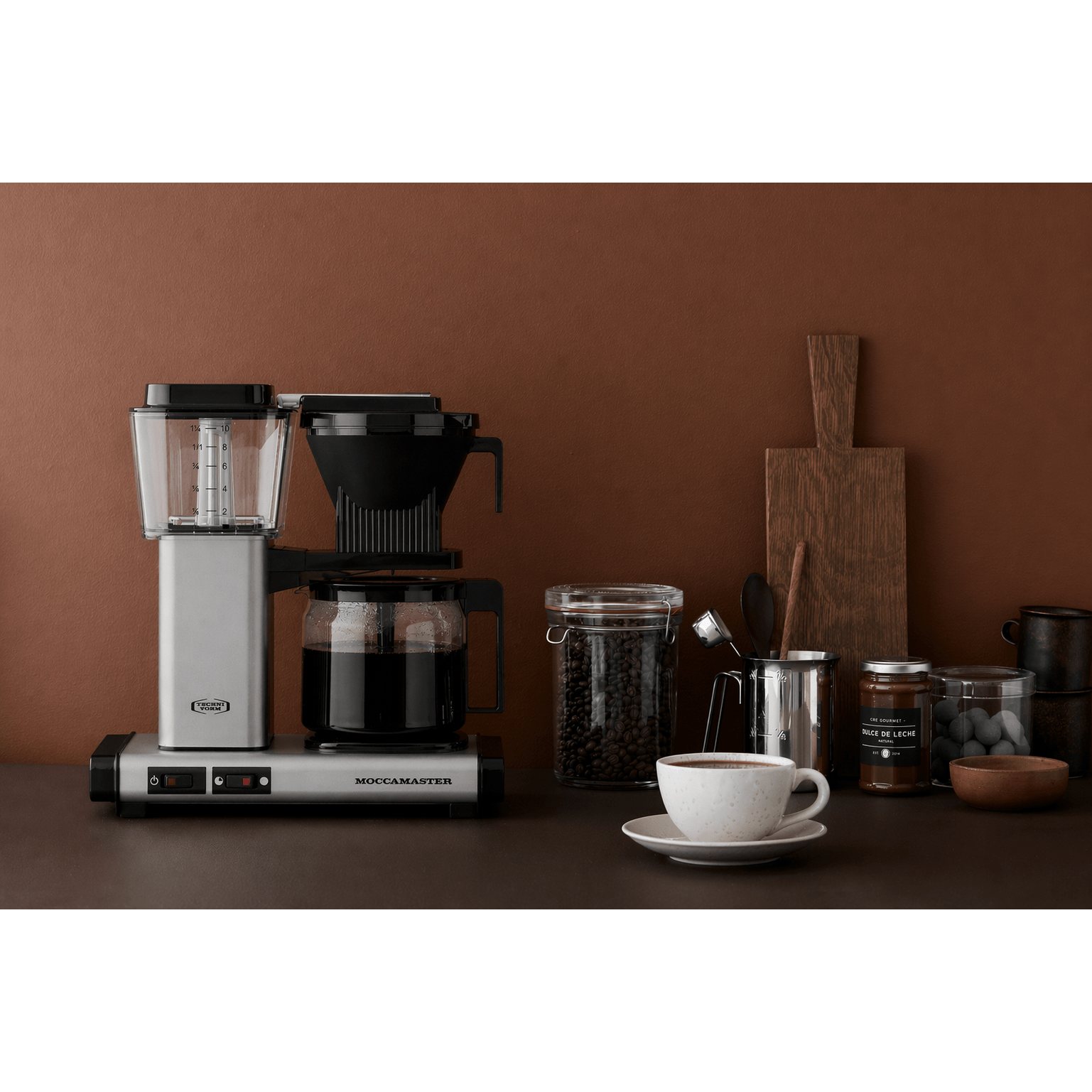 Moccamaster Automatic Matt, Silver