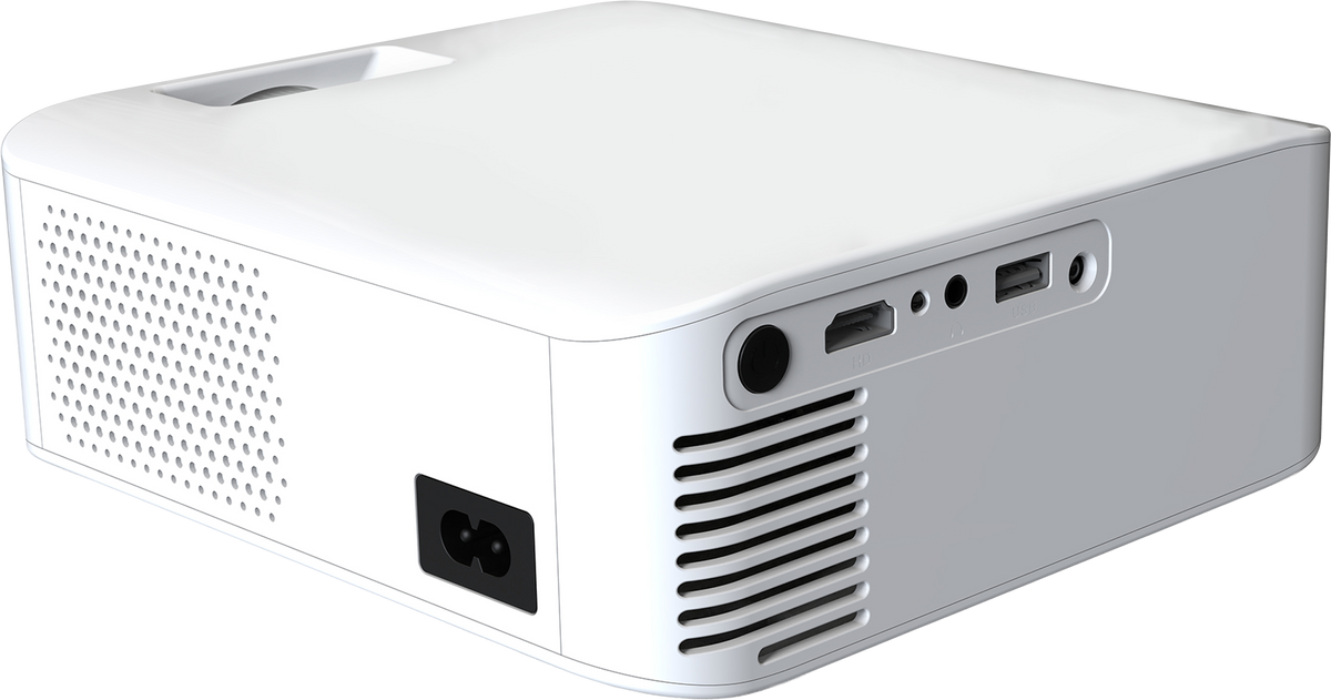 Denver 4K Led Projector, White