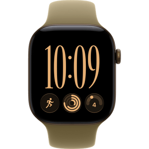 Apple Watch Series 12 GPS , 46 mm Aluminum Case with Sport Band M/L , Olive Green