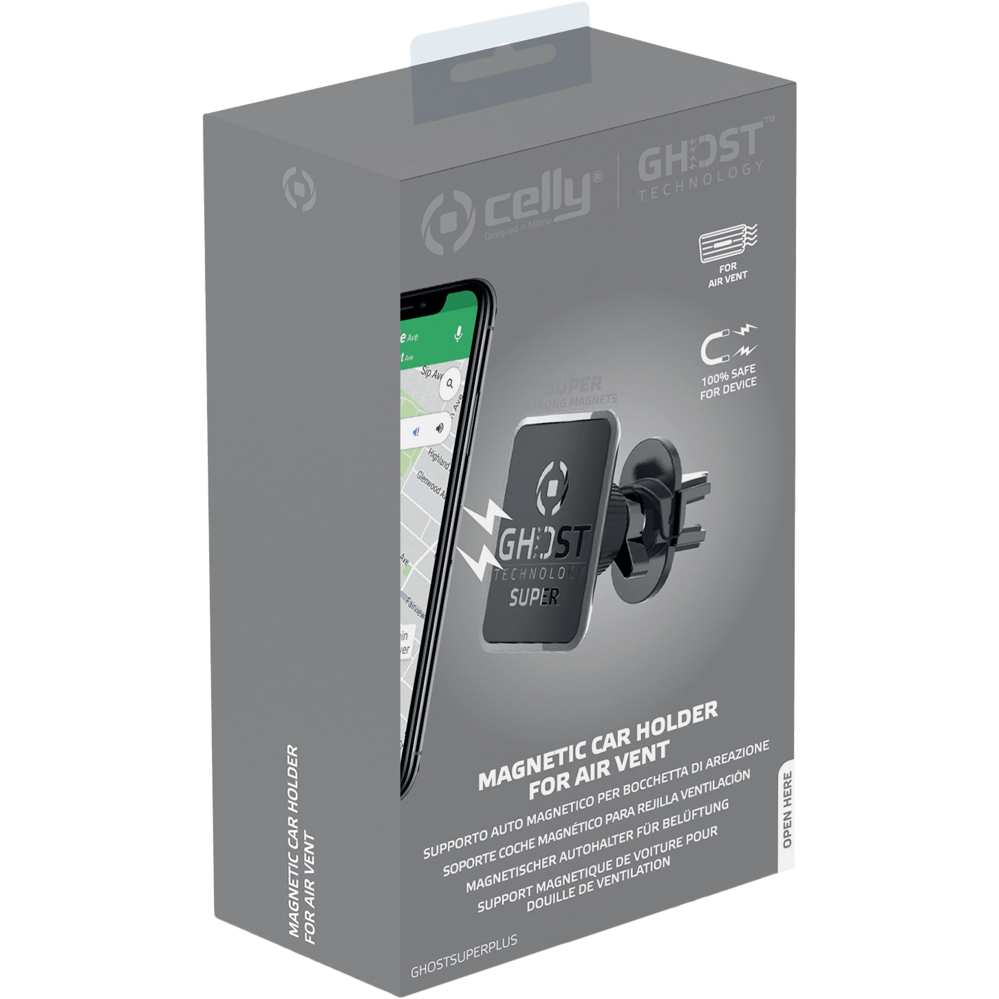 CELLY UNIVERSAL SUPER MAGNETIC CAR AIRVENT HOLDER