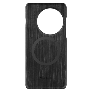 OnePlus 13 Wood Grain Magnetic Case, Wood Black