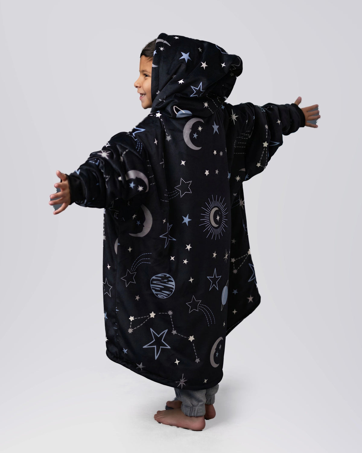 The Comfy Original Jr Wearable Blanket Hoodie, Constellations