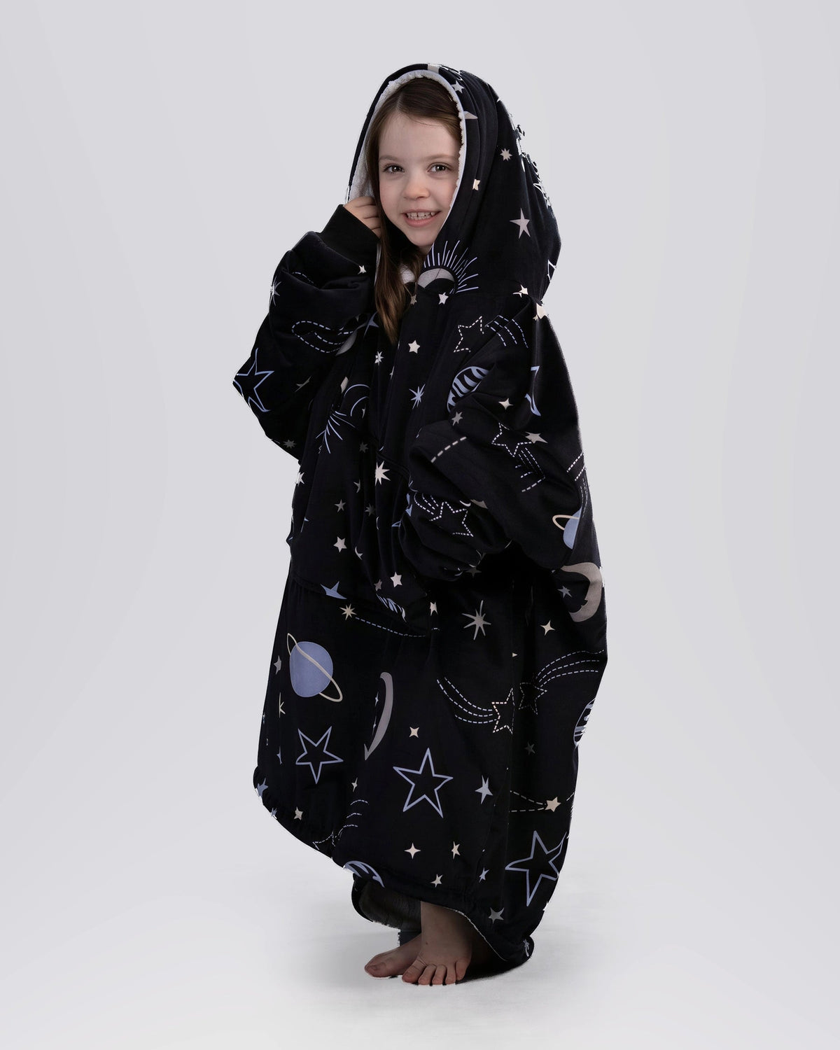 The Comfy Original Jr Wearable Blanket Hoodie, Constellations