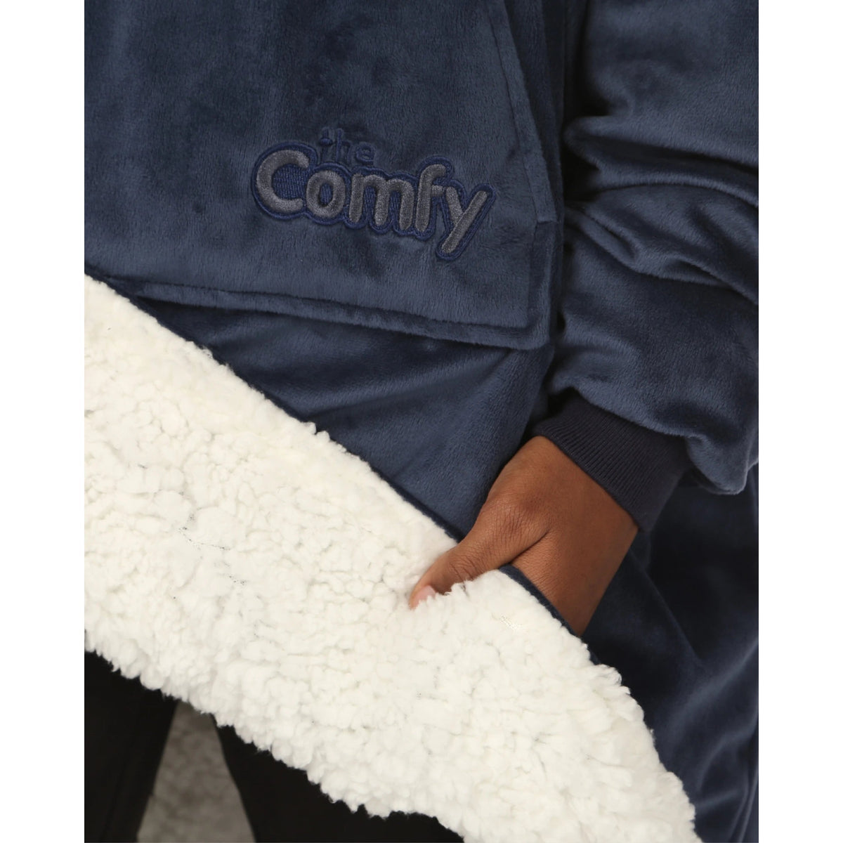 The Comfy Original Jr Wearable Blanket Hoodie, Blue
