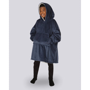 The Comfy Original Jr Wearable Blanket Hoodie, Blue