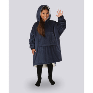 The Comfy Original Jr Wearable Blanket Hoodie, Blue