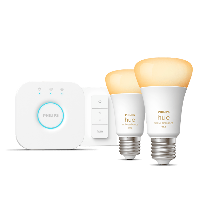 Philips Hue White Ambiance E27 Starter Kit – Renow