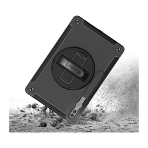 Armor-X RIN Rugged Case for Samsung Galaxy Tab S9 Ultra / S10 Ultra, Black