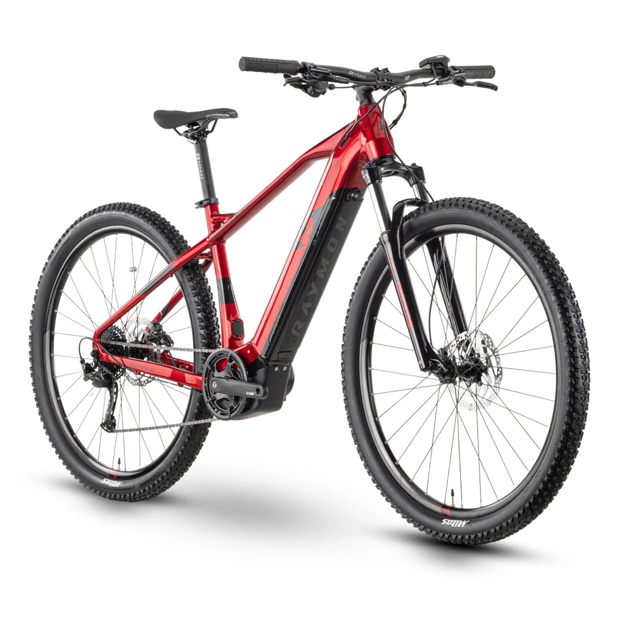 R Raymon HardRay E 4.0 Electric Hardtail Mountain Bike Red