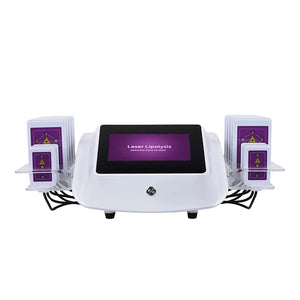 Professional Lipo Laser Slimming and Toning Device, 14 Pads, Cellulite Reduction