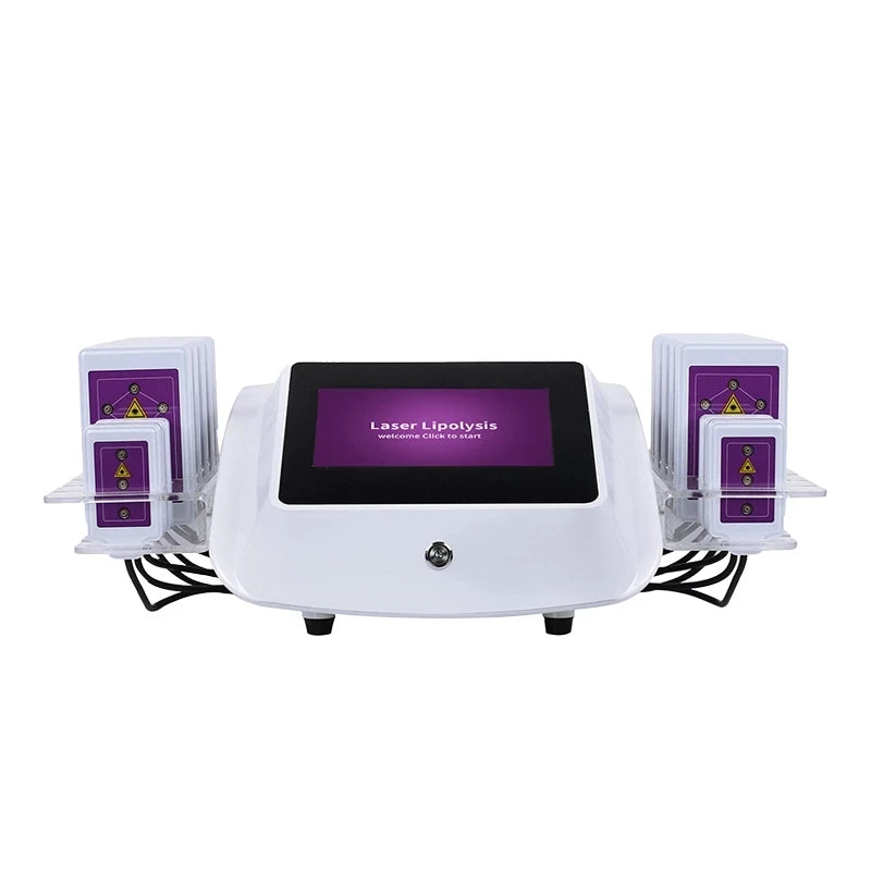 Professional Lipo Laser Slimming and Toning Device, 14 Pads, Cellulite Reduction