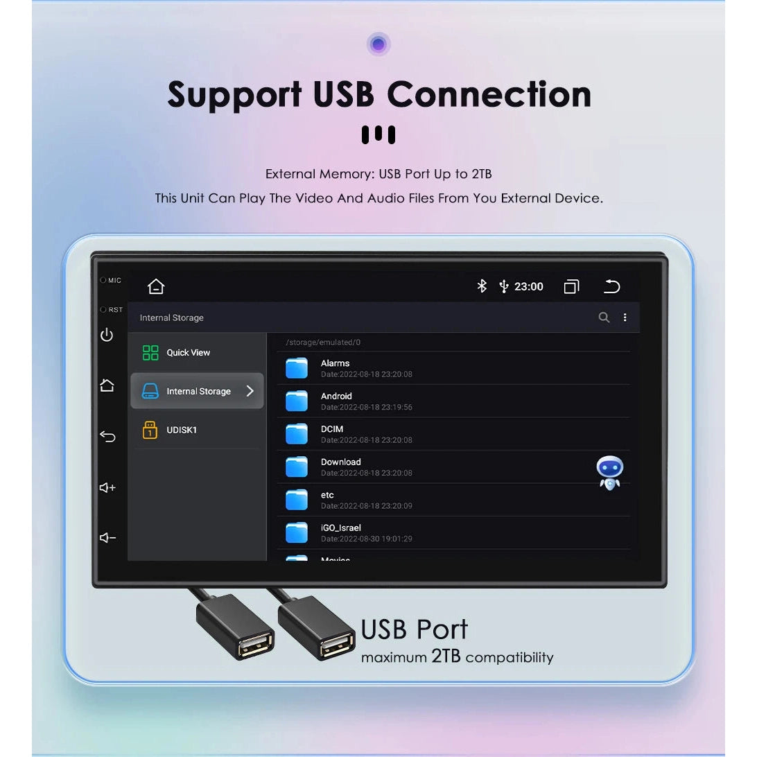 Car Multimedia Universal Stereo for Volkswagen Nissan Hyundai KIA Toyota GPS Navigation