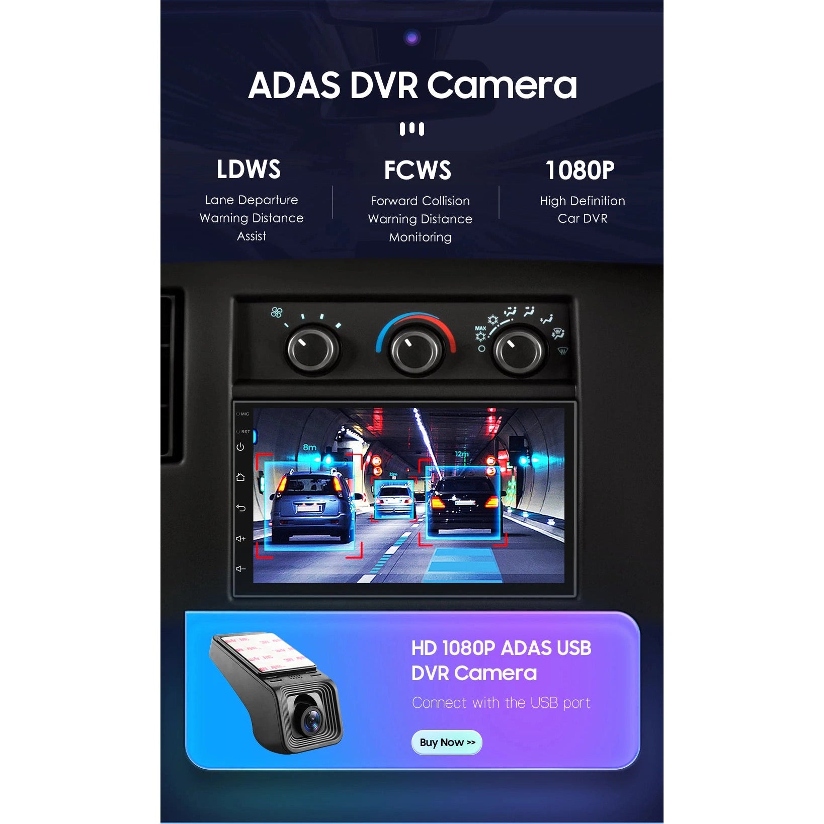 Car Multimedia Universal Stereo for Volkswagen Nissan Hyundai KIA Toyota GPS Navigation