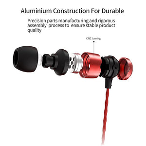SoundMAGIC E50C In-Ear Headphone with Mic - Red