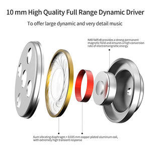 SoundMAGIC E50C In-Ear Headphone with Mic - Red