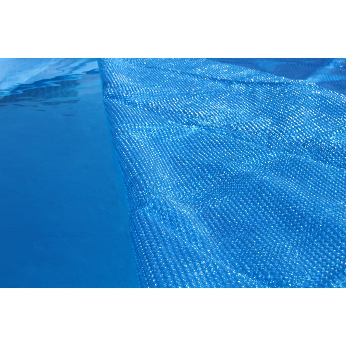 Swim & Fun Oval Summer Pool Cover, 6.10 x 3.75 m, Blue