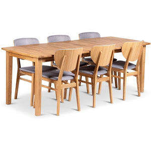 Stenexpo Visby Dining Table 160-210cm, Brown