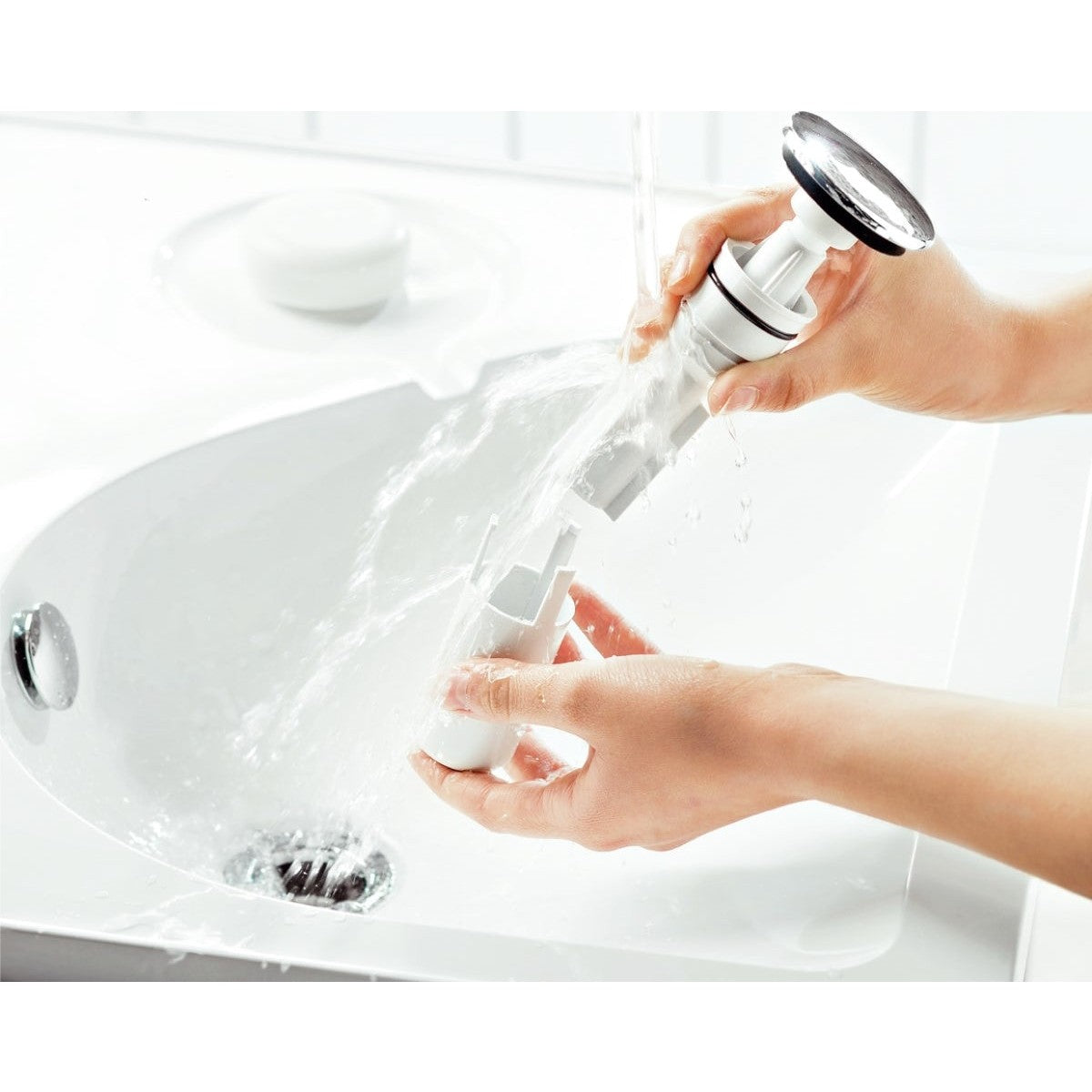 Svedbergs EasyClean Water Trap, Chrome