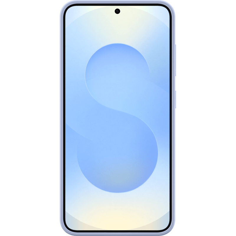 Samsung Galaxy S25 Silicone Case, Light Blue