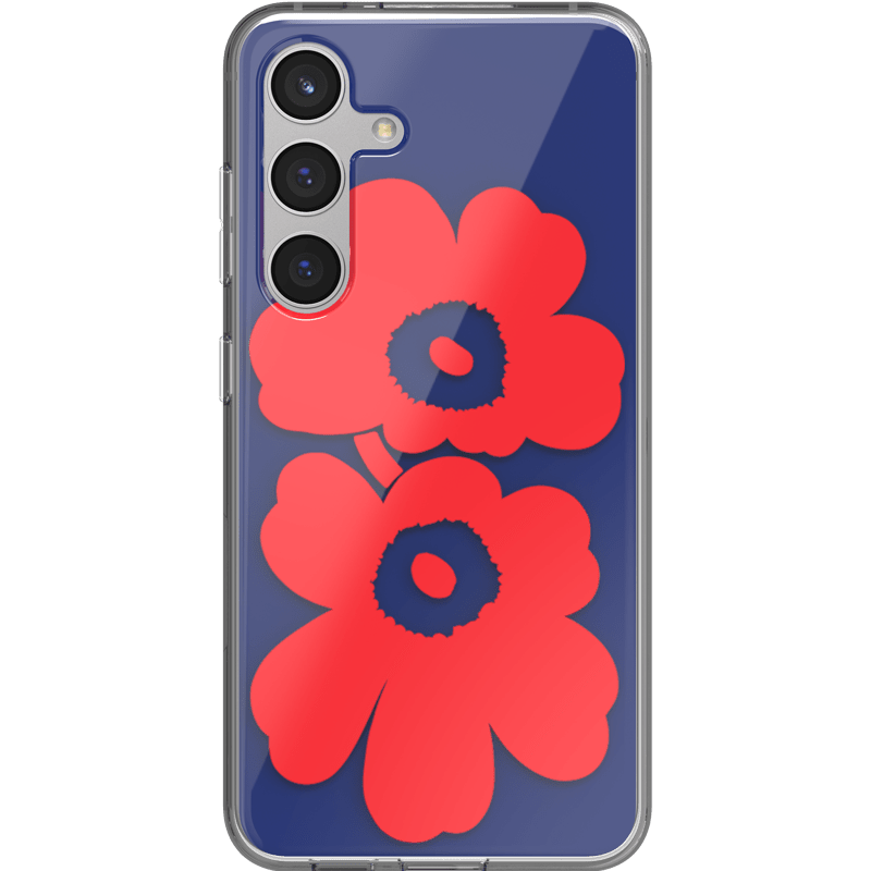Samsung X Marimekko Dual Layer Case S24 Navy/Red