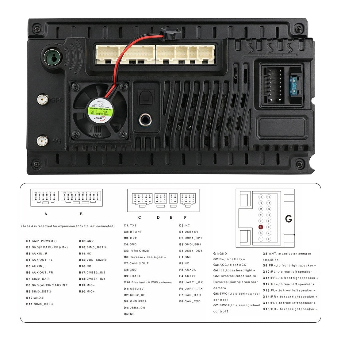 Car Multimedia Universal Stereo for Volkswagen Nissan Hyundai KIA Toyota GPS Navigation