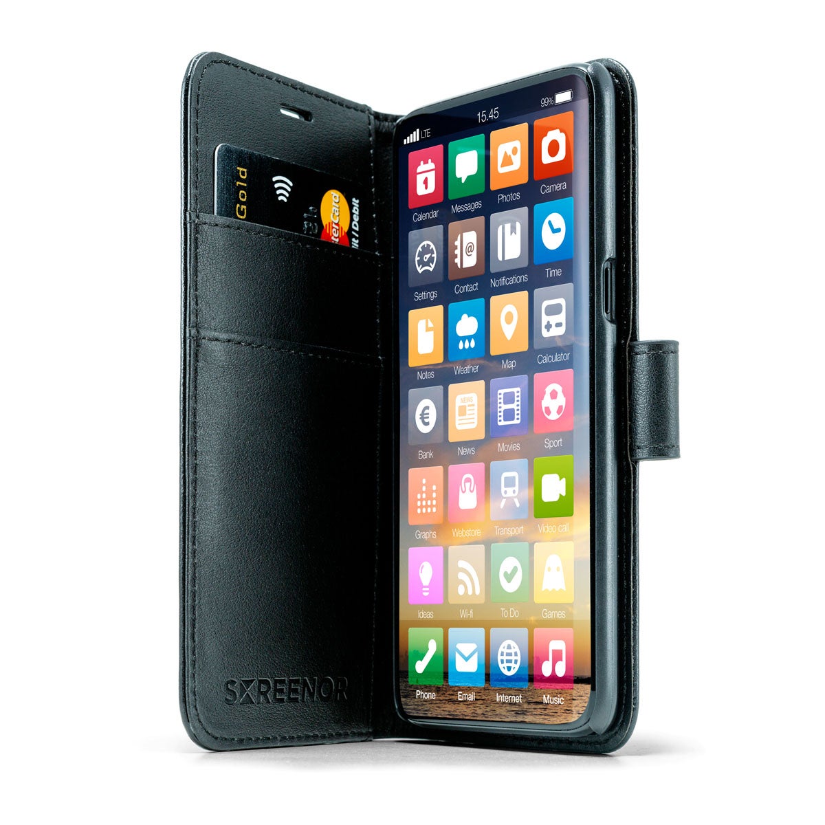 Screenor Smart Case for Samsung Galaxy A57