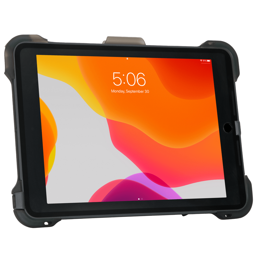 SafePort® Rugged Max Antimicrobial Case for iPad® 9th, 8th and 7th gen. 10.2" Asphalt Grey