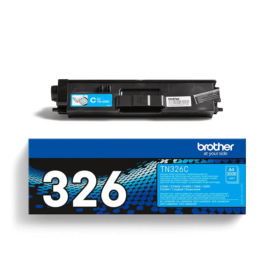Brother TN-326C High Yield Cyan Toner Cartridge