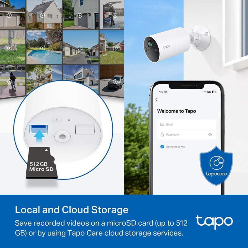 TP-Link Tapo C410 WiFi Security Camera 2-pack