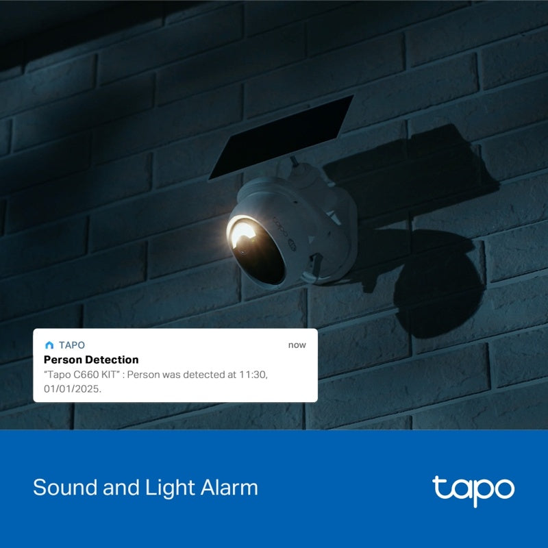 Tapo C660 Security Camera with Solar Panel