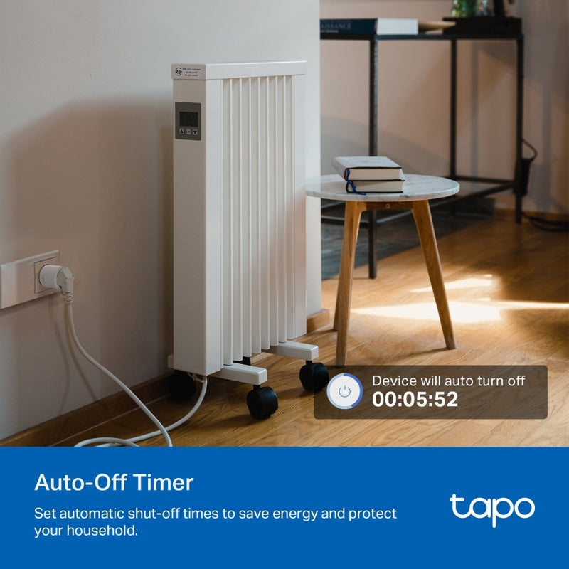TP-Link Tapo P115 Mini Smart Wi-Fi Socket Energy Monitor 4-pack