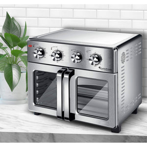 TurboTronic TT-AF32MFD Airfryer XXL / Oven 32L, Silver